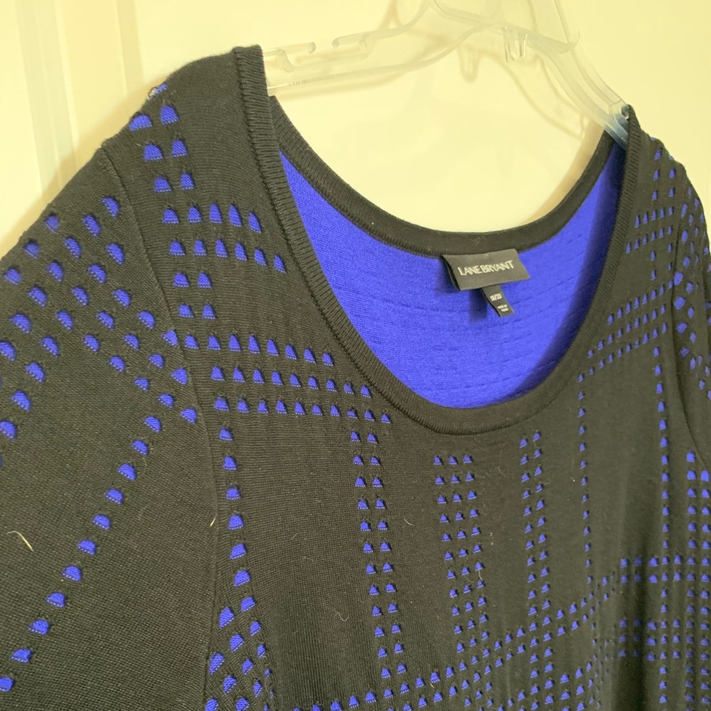 Lane Bryant Fit & Flare Sweater Dress